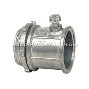 Đầu nối ống thép luồn dây điện trơn EMT và hộp điện kẽm dạng vít (Antimon)