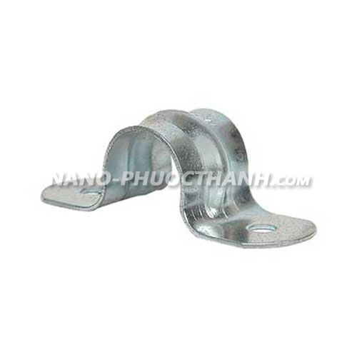 Kẹp ống thép luồn dây điện ren trơn không đế (2 lỗ) Kẹp ống thép luồn dây điện ren trơn không đế (2 lỗ)