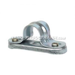 Kẹp ống thép luồn dây điện ren trơn có đế