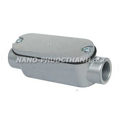 Hộp C nối ống thép luồn dây điện ren Hộp C nối ống thép luồn dây điện ren