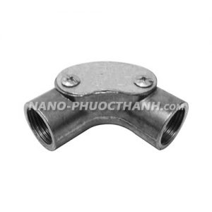 Co đúc ống thép luồn đây điện ren 90º