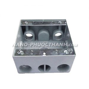 Hộp công tắc đôi nổi