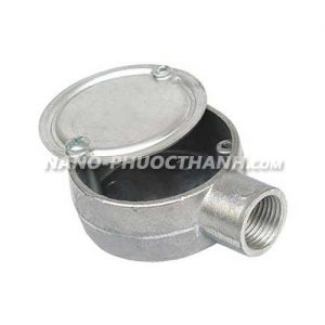 Hộp nối ống 1 ngã cho ống thép luồn dây điện ren