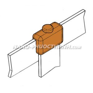 Mối nối hàn hóa nhiệt thanh đồng/nhôm với cọc tiếp địa BB3