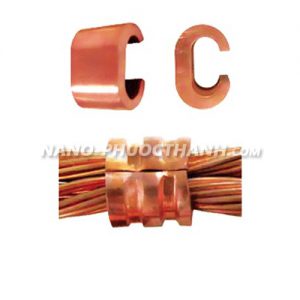Kẹp Cọc Tiếp Địa và Cáp Đồng Trần - Kẹp Thanh Đồng | VATTUCODIEN.VN